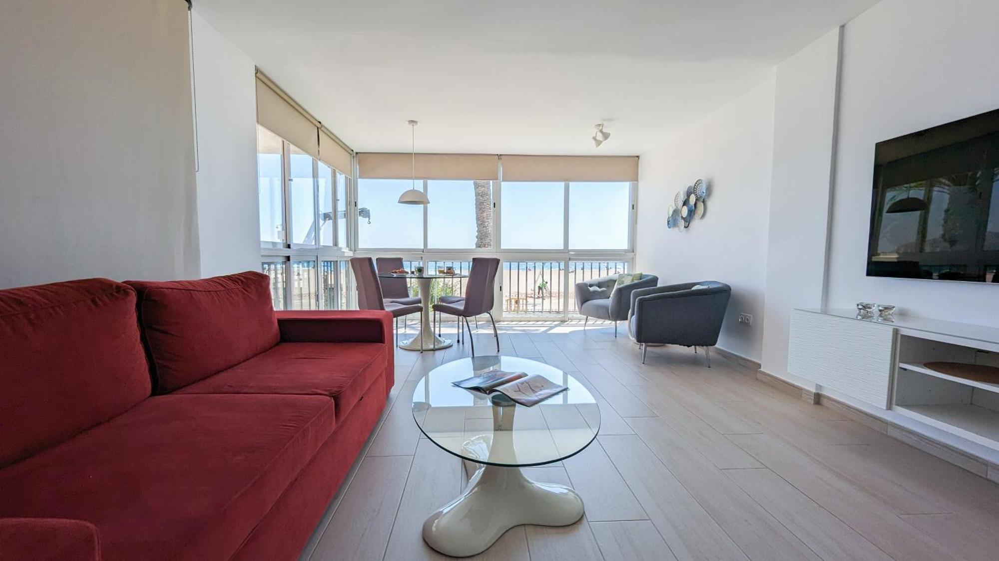 בנידורם Esmeralda Sea Front Apartment מראה חיצוני תמונה