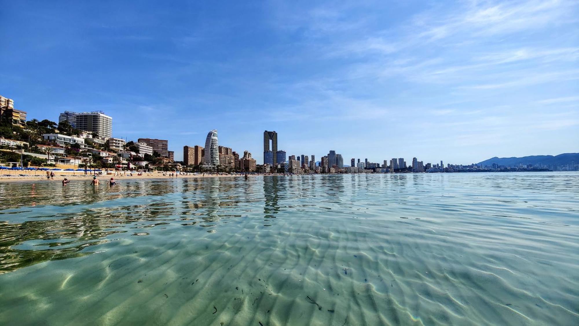 בנידורם Esmeralda Sea Front Apartment מראה חיצוני תמונה
